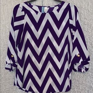 Francesca’s, chevron blouse